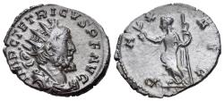 Ancient Coins - Tetricus I (271-274). Radiate / Antoninianus. Treveri, 272-3. R/ PAX