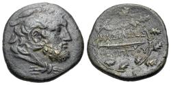 Ancient Coins - KINGS of MACEDON. Philip V. 221-179 BC. Æ 25mm. Pella or Amphipolis mint. R/ SWORD