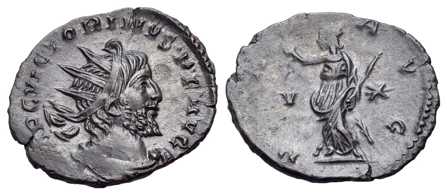 Victorinus Victorinus (269-271). Radiate / Antoninianus. Treveri, 269-270. R/ PAX