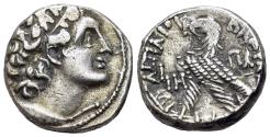 Ancient Coins - PTOLEMAIC KINGS of EGYPT.  Ptolemy XII Neos Dionysos (Auletes) (80 - 58 / 55 - 51 BC). AR Tetradrachm. Alexandreia mint. Dated RY 18