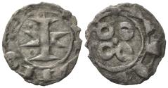 World Coins - France, Melgueil. Uncertain Count or Bishop, 13th century. BI Obol. Maguelonne