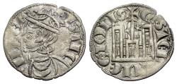 World Coins - Spain. Kingdom of Castile and Leon (Castilla and Leon). Sancho IV (1284-95). BI Cornado. Leon mint.