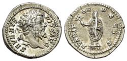 Ancient Coins - Septimius Severus (AD 193-211). AR Denarius. Rome. R/ FVNDATOR PACIS