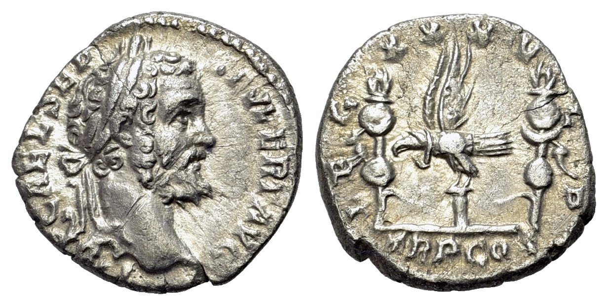 激レア The Lepers / Coitus Interruptus 7インチ Septimius Severus (AD 193-211). AR Denarius. Legionary issue. R