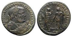 Ancient Coins - Maximianus (Senior Augustus, 305-307). Æ Follis - Aquileia