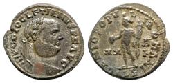 Ancient Coins - Diocletian (284-305). Æ Follis - Alexandria - R/ Genius