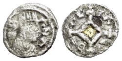 Ancient Coins - AXUM. Ebana (Circa AD 430-460). AR Argyros. Circa AD 460-480. R/ BCΛCIΛЄY ("King"), cross-crosslet with central lozenge