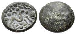 Ancient Coins - Gaul. Morini. c. 55-50 BC. BI Stater Found in Hordon, Essex, (UK). Ex G. Gottam Collection sold with collector's ticket.
