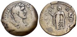 Ancient Coins - EGYPT, Alexandria. Antoninus Pius. AD 138-161. Æ Drachm. Dated RY 11 (AD 147/8). R/ ELPIS