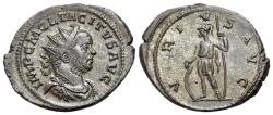 Ancient Coins - Tacitus (AD 275-276). Antoninianus. Lugdunum (Lyon) mint. 1st emission, November-December AD 275. R/ VIRTUS