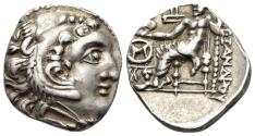 Ancient Coins - ISLANDS off IONIA, Chios. Circa 290-275 BC. AR Drachm. In the name and types of Alexander III. RARE