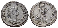 Ancient Coins - Diocletian (AD 284-305). BI Antoninianus, Rome. R/ IOVI CONSERVAT AVGG, Jupiter standing Ex Baldwin
