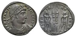 Ancient Coins - Constantine I (307/310-337). Æ Follis - Constantinople