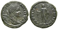 Ancient Coins - Caracalla (198-217). Thrace, Hadrianopolis. Æ - R/ Hermes