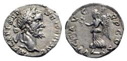 Ancient Coins - Septimius Severus (193-211). AR Denarius - Rome - R/ Victory