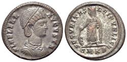Ancient Coins - Helena (Augusta, 324-328/30). Æ Follis Cyzicus