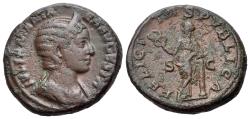 Ancient Coins - Julia Mamaea (Augusta, AD 222-235). Æ As. Rome, AD 228. R/ FELICITAS