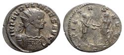Ancient Coins - Aurelian (270-275). Radiate / Antoninianus - Mediolanum