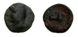 Ancient Coins - KINGS of PARTHIA, Phriapatios, 185-170 B.C. Æ Dichalkon (15 mm, 2.85 g, 12h) Hekatompylos mint VF