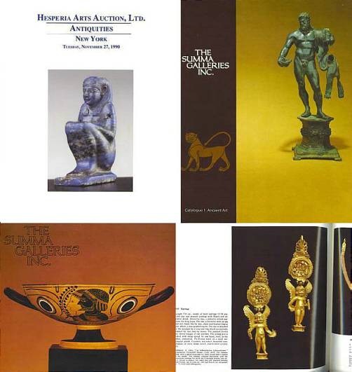 AUCTION I 1981 ANCIENT GREEK ROMAN AND BYZANTINE ART THE SUMMA GALLERIES INC