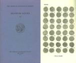 Ancient Coins - Museum Notes of The American Numismatic Society - Volume 17 (1971)