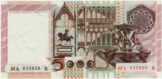 World Coins - Itally 1979 5000 Lire P106b UNC