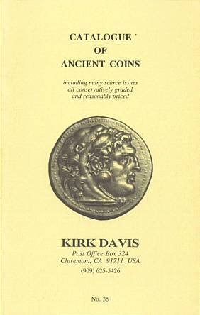 catalogue coins of roman No.35 of Ancient Kirk Davis: Catalogue Coins,