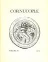 Ancient Coins - The Cornucopiae - Official Publication of the Ancient Coin Society of Canada Volume IV 1979