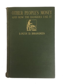 OTHER PEOPLE'S MONEY by Louis D Brandeis FULL Audio Book Money, Wealth,  Business, Politics Yo 