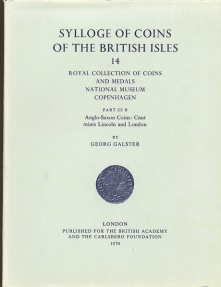 World Coins - Sylloge of Coins of British Isles Volume 13-15 - Royal Collection of Coins and Medals Copenhagen by Georg Galster IIIa, IIIb and IIIc Anglo-Saxon Coins: Cnut