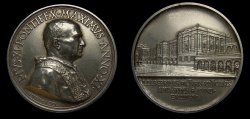 World Coins - Vatican 1932, Pope Pius IX (1922-1939) AR Medal, Dated Year XI (1932/3) Scarce, UNC