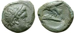 Ancient Coins - Moesia, Istros Æ18 (3.66 g, 12h) Late 4th - early 3rd centuries BC. Very Fine Ex Stancomb Collection
