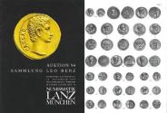 Ancient Coins - Numismatik Lanz Auktion 94 Sammlung Leo Benz Römische Kaiserzeit I - Lanz 94 Auction Catalogue - Collection Leo Benz - Roman Imperial Coins Part I - Very Important Sale