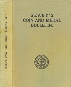 Ancient Coins - Seaby Coin and Medal Bulletin - Lot of 12 Issues from 1978 - January to December - Complete Year