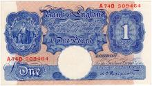 World Coins - England 1940 1 Pound P369a UNC