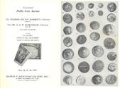 Ancient Coins - Hans M. F. Schulman, Coin Auction Sale, May 26-28, 1970. Thomas Ollive Mabbott Collection Part IV - Dr. A. S. W. Rosenbach Collection Part III - U.S. $11 Bill