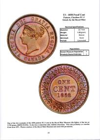 Coins and Canada - 1 cent 1858 - Proof, Proof-like, Specimen