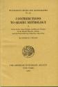 Ancient Coins - NNM 150. - Contributions to Arabic Metrology II: by George C. Miles ANS Numismatic Notes and Monographs, No. 150