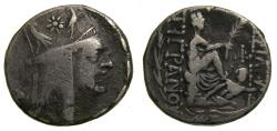 Ancient Coins - KINGS of ARMENIA, Tigranes II 'the Great'. 95-56 B.C. AR Tetradrachm (26mm, 15.31 g, 1h) Tigranocerta mint. Struck circa 80-68 B.C. Good Fine