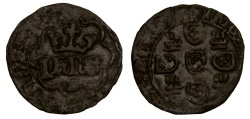 World Coins - Portugal Joao I de Aviz (1385-1433) Real de 3 1/2 libras (1398-1408) Lisbon AE (2.09g, 23mm, 7h) Very Fine