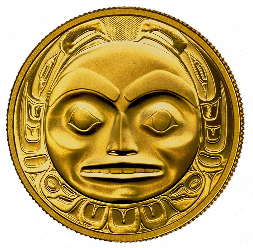 Canada 1997 $200 Haida Raven Bringing Light to the World - 22K