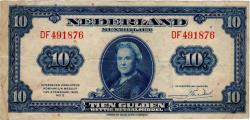 World Coins - Netherlands 1943 10 Gulden P66a VF