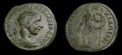 Ancient Coins - THRACE, Anchialus, Gordian III, AD 238-244. Æ Pentassarion (28 mm, 15.05 gm., 6h) VF Rare