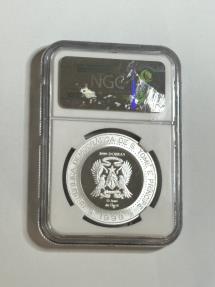 World Coins - 1998 St. Thomas 1000 Dobras Tiger Cubs Silver Coin PF 69 Ultra Cameo NGC Graded
