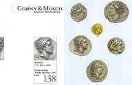 Ancient Coins - Gorny & Mosch Giessner Munzhandlung - Auction 138 - March 7-8, 2005 - Ancient Coins