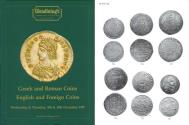 Ancient Coins - Glendining's - Greek and Roman Coins - English and Foreign Coins - December 9-10, 1987