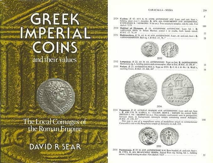 Greek Imperial Coins and Their Values The Local Coinages of the Roman