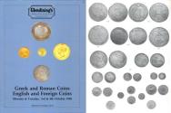 Ancient Coins - Glendining's - October 3-4, 1988 - Greek and Roman Coins - English and Foreign Coins