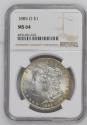 Us Coins - 1885 O $1 United States Silver Morgan Dollar MS 64 NGC Graded Certified
