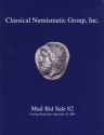 Ancient Coins - Classical Numismatic Group 82 - CNG - September 16, 2009 - Auction Catalogue